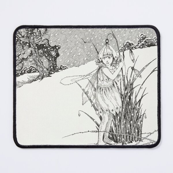 Item preview, Snowdrop Fairy - Ida Rentoul Outhwaite designed and sold by forgottenbeauty.