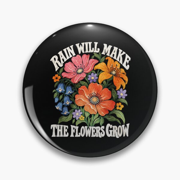 Item preview, Rain Will Make the Flowers Grow designed and sold by sollunadesignns.