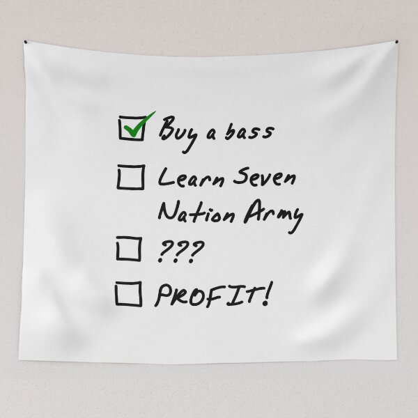 Item preview, Bass ??? PROFIT! designed and sold by tentihandmade.