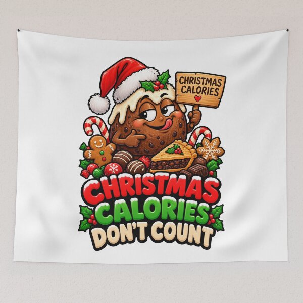 Item preview, Christmas Calories Don't Count Funny Holiday Food designed and sold by FalistY.