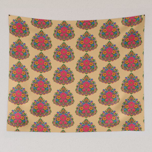 Item preview, Pakistani Truck Art Floral Birds Design designed and sold by ghazalamaa.