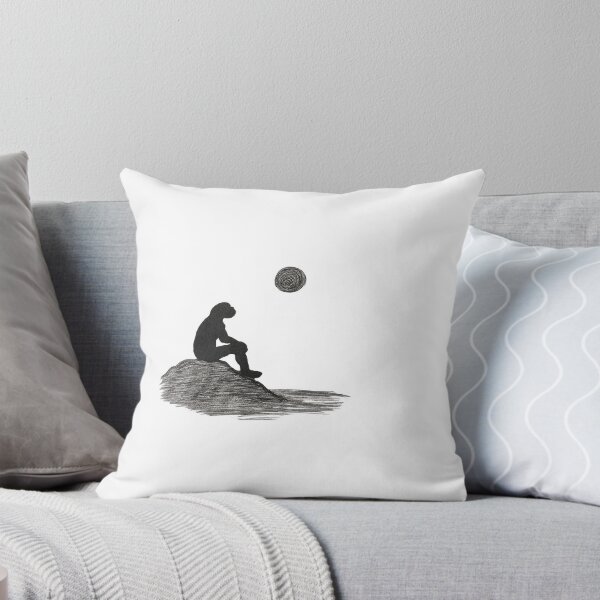 Item preview, Neanderthal Man Under the Moon designed and sold by PartoPala.