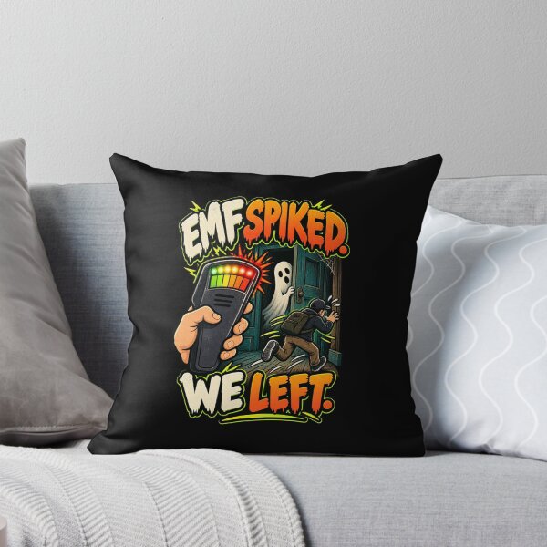 Item preview, Ghost Hunting EMF Spike Paranormal Humor designed and sold by MOTIFOLK.
