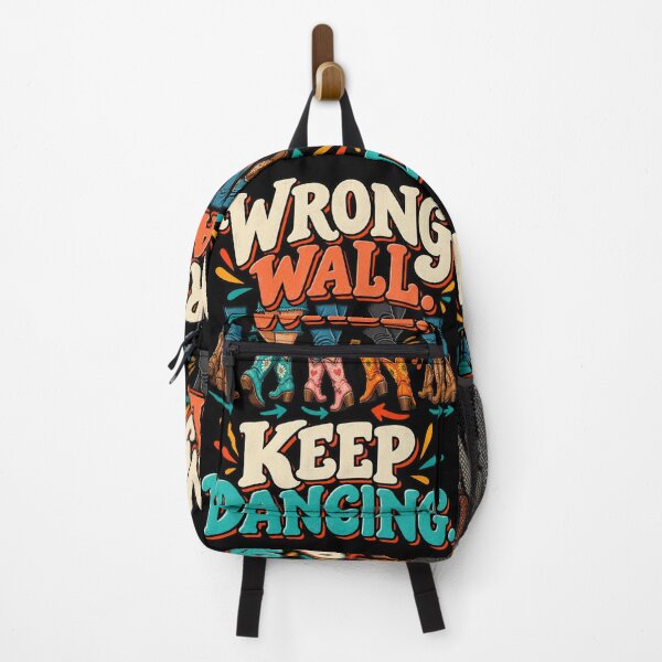Item preview, Line Dancing Wrong Wall Country Dance Humor designed and sold by MOTIFOLK.