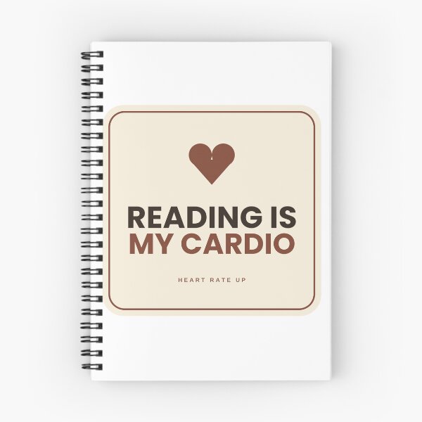 Item preview, Reading Is My Cardio Funny Bookworm Sticker Book Humor Gift designed and sold by Coco Zone .