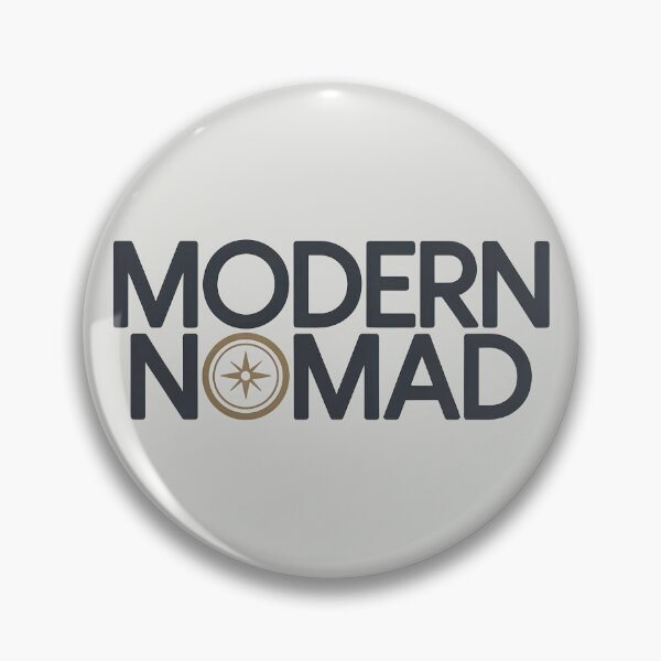 Item preview, MODERN NOMAD – Minimalist Travel Lifestyle Typography designed and sold by Jollys-ArtShop.