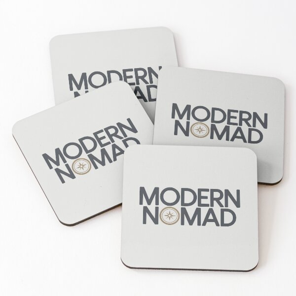 Item preview, MODERN NOMAD – Minimalist Travel Lifestyle Typography designed and sold by Jollys-ArtShop.