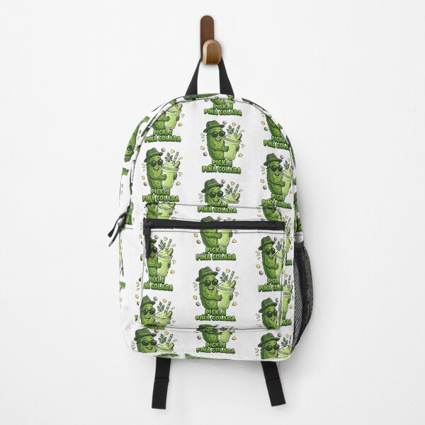 Item preview, Funny Pickle Piña Colada Cartoon designed and sold by Basma Designs | Retro, Kawaii Shirts & Stickers.