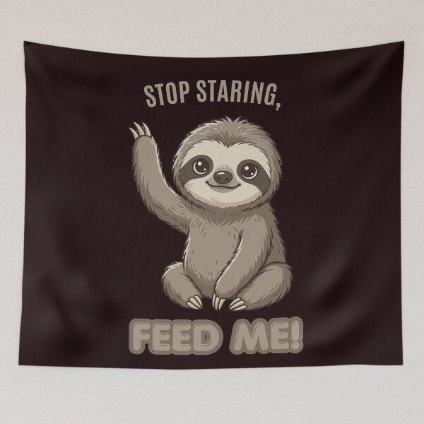 Item preview, FEED ME! Collection Baby Sloth designed and sold by soin10s-designs.