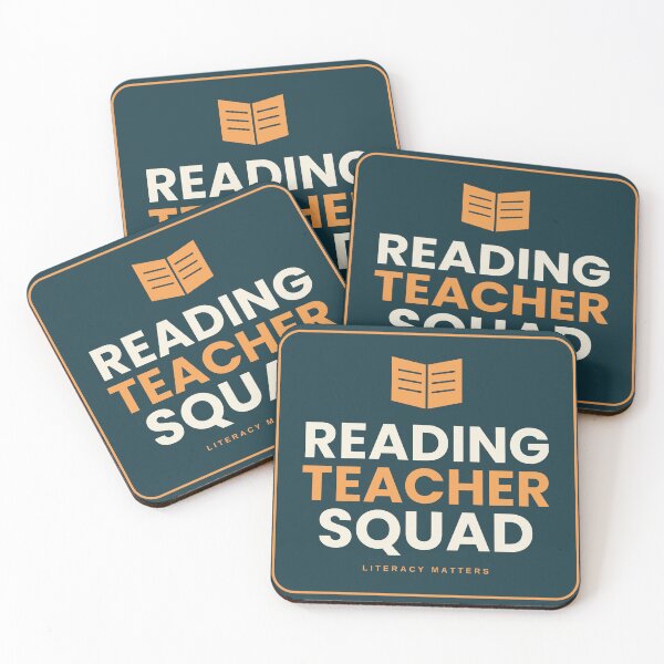 Item preview, Reading Teacher Squad Sticker Literacy Teacher Gift Classroom designed and sold by Coco Zone .