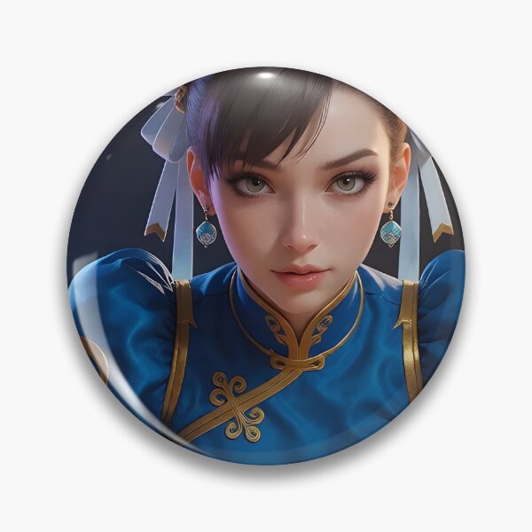 Item preview, Chun-Li Arcade — Street Fighter 3D Fan Art Digital Illustration designed and sold by Planet Utoppia.