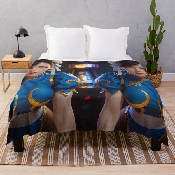 Item preview, Chun-Li Arcade — Street Fighter 3D Fan Art Digital Illustration designed and sold by Planet Utoppia.