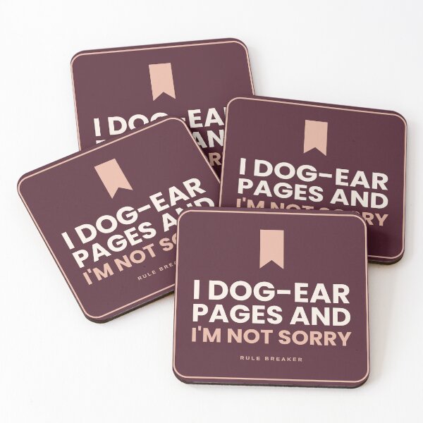 Item preview, I Dog Ear Pages And I'm Not Sorry Funny Reader Sticker Book Humor designed and sold by Coco Zone .