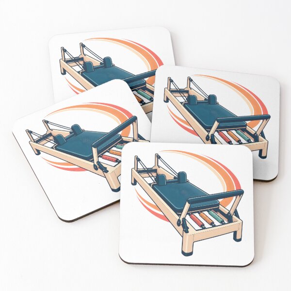 Item preview, Reformer Pilates Spring Balance Illustration designed and sold by Philippa Shop.