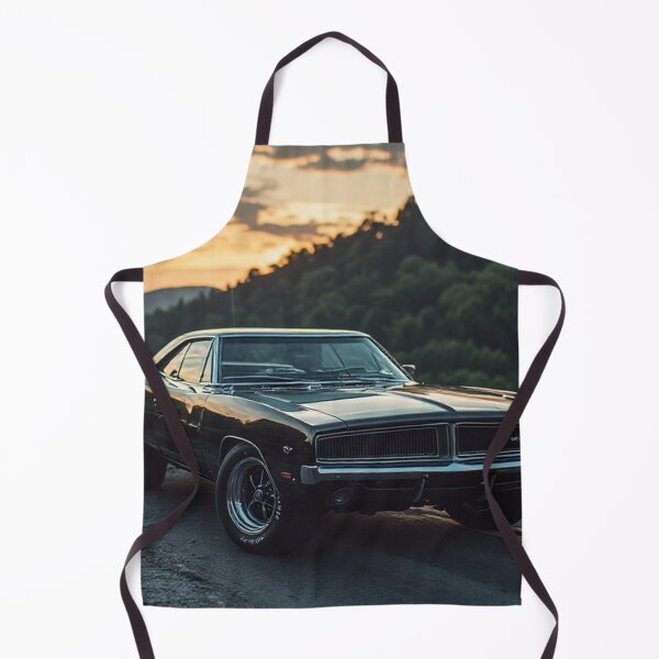 Item preview, Classic Charger Mountain Sunset designed and sold by CreekSideCreat.