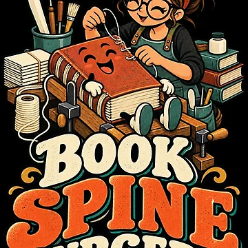 Vorschaubild zum Design Funny Bookbinding Book Spine Surgery Humor von MOTIFOLK