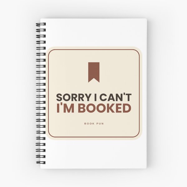Item preview, Sorry I Can't I'm Booked Funny Book Pun Sticker Reader Gift designed and sold by Coco Zone .