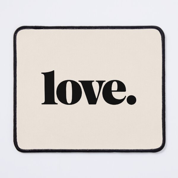 Item preview, love. – Minimalist Love Typography designed and sold by Jollys-ArtShop.