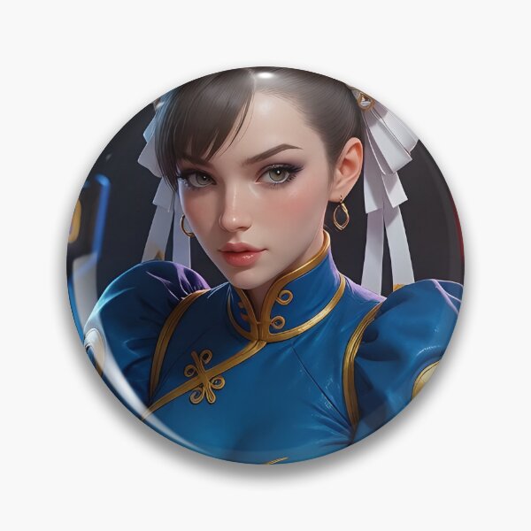 Item preview, Chun-Li Arcade — Street Fighter 3D Fan Art Digital Illustration designed and sold by Planet Utoppia.