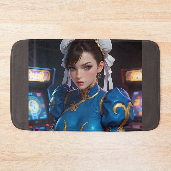 Item preview, Chun-Li Arcade — Street Fighter 3D Fan Art Digital Illustration designed and sold by Planet Utoppia.