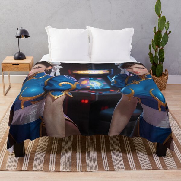 Item preview, Chun-Li Arcade — Street Fighter 3D Fan Art Digital Illustration designed and sold by Planet Utoppia.