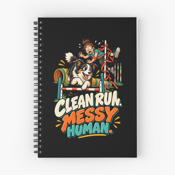 Item preview, Funny Dog Agility Clean Run Handler Humor designed and sold by MOTIFOLK.