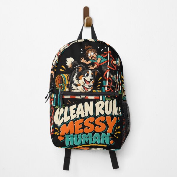 Item preview, Funny Dog Agility Clean Run Handler Humor designed and sold by MOTIFOLK.