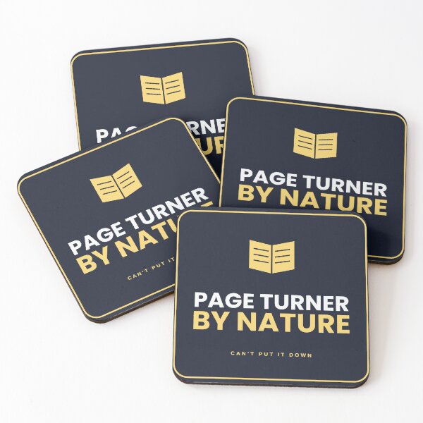 Item preview, Page Turner By Nature Book Lover Sticker Reader Gift Bookish designed and sold by Coco Zone .