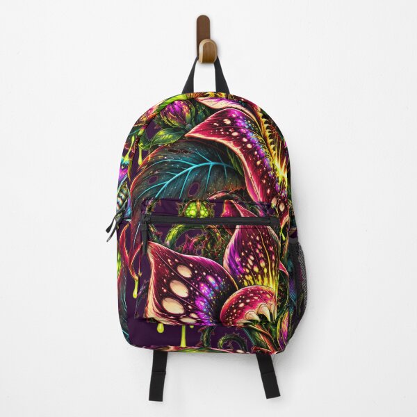 Item preview, Midnight Bloom – Gothic Carnivorous Flower and Psychedelic Luna Moth designed and sold by 3ichael 7ambert.