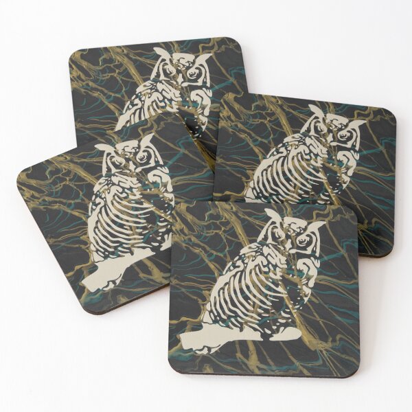 Item preview, Golden Bones – Dance of Shadows designed and sold by GalinaFluidArt.