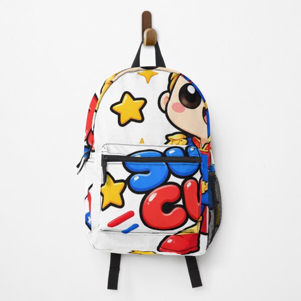 Item preview, Super Cute Chibi Superhero – Kawaii Patriotic Hero Art designed and sold by My-Cute-Designs.