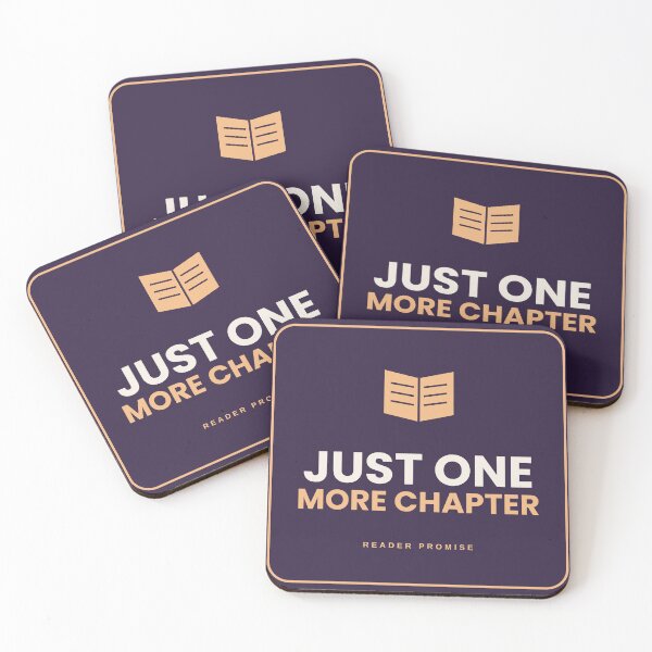 Item preview, Just One More Chapter Funny Book Lover Sticker Reader Gift designed and sold by Coco Zone .