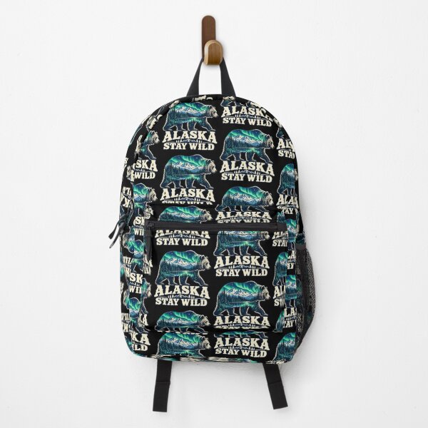Item preview, Alaska Bear Northern Lights designed and sold by Side Quest Co..