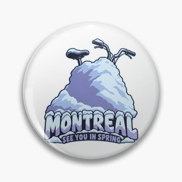 Item preview, Montreal See You in Spring Snowbound Bicycle designed and sold by Fenay Designs.