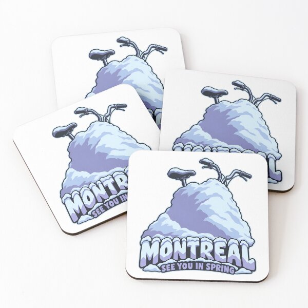 Item preview, Montreal See You in Spring Snowbound Bicycle designed and sold by Fenay Designs.