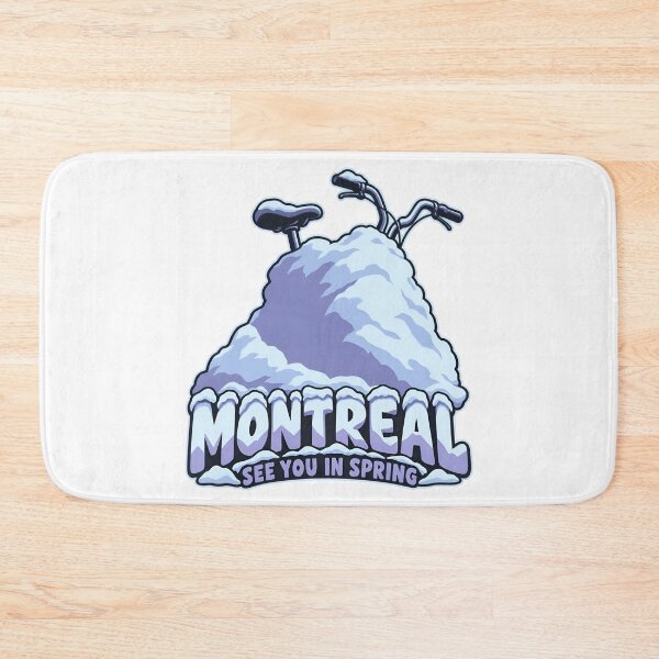 Item preview, Montreal See You in Spring Snowbound Bicycle designed and sold by Fenay Designs.