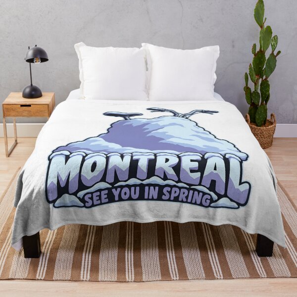 Item preview, Montreal See You in Spring Snowbound Bicycle designed and sold by Fenay Designs.