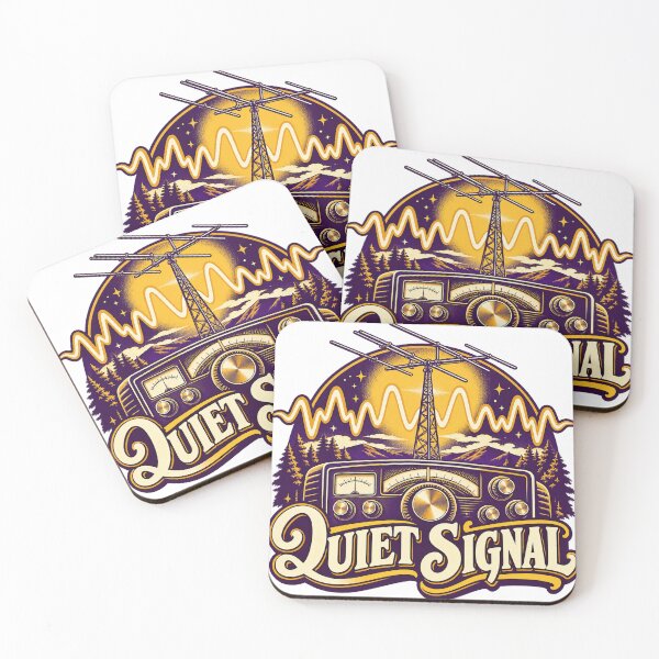 Item preview, Quiet Signal Amateur Radio Graphic designed and sold by S06PMarketing.