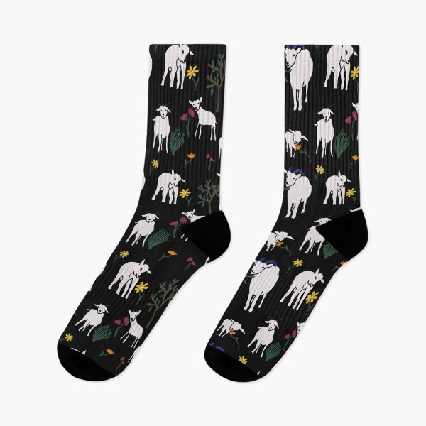 Item preview, Goat black color pattern as a symbol of 2027 designed and sold by fishcard.