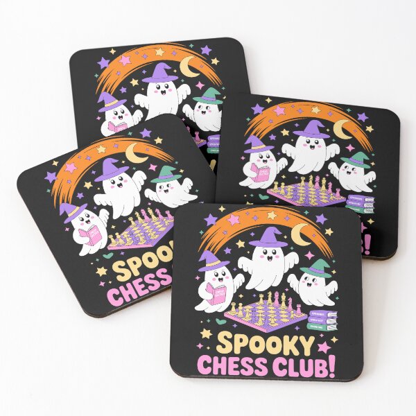 Item preview, SPOOKY CHESS CLUB! designed and sold by jkrphoto.