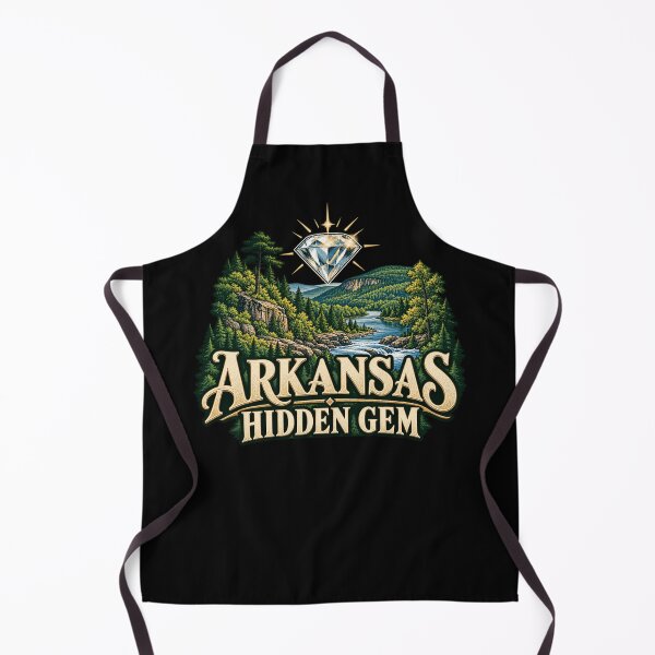 Aperçu de l'œuvre Arkansas Hidden Gem Diamond Landscape créée et vendue par Side Quest Co..