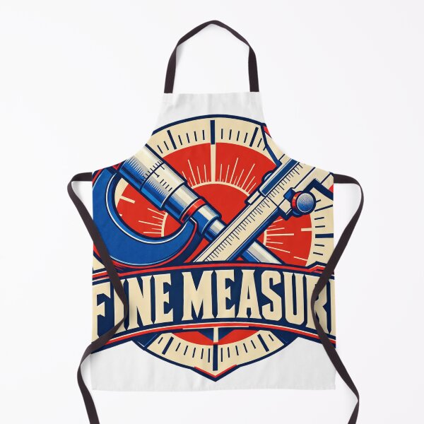 Aperçu de l'œuvre Fine Measure Machinist Graphic créée et vendue par S06PMarketing.