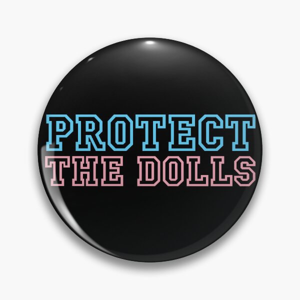 Item preview, Protect the Dolls Trans Pride Varsity Lettering designed and sold by MZ Designs.