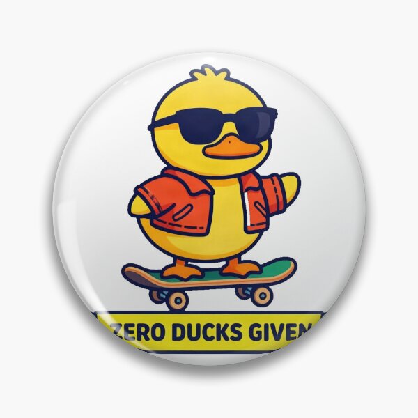 Item preview, Funny Rebel Duck Skater Pun designed and sold by Arc2020.