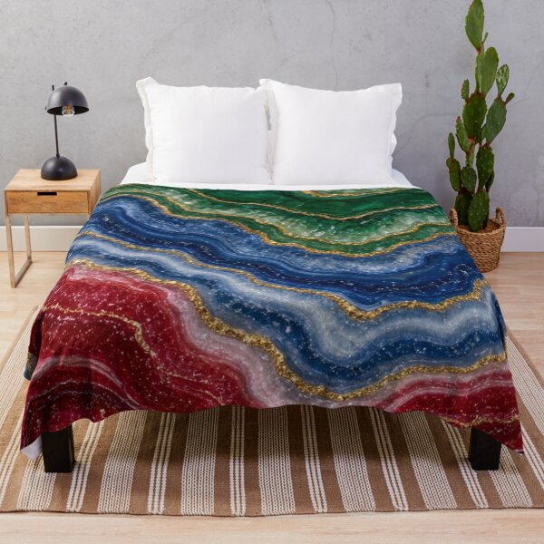 Item preview, Rainbow Wave Agate Texture designed and sold by KingsArtworx 2.