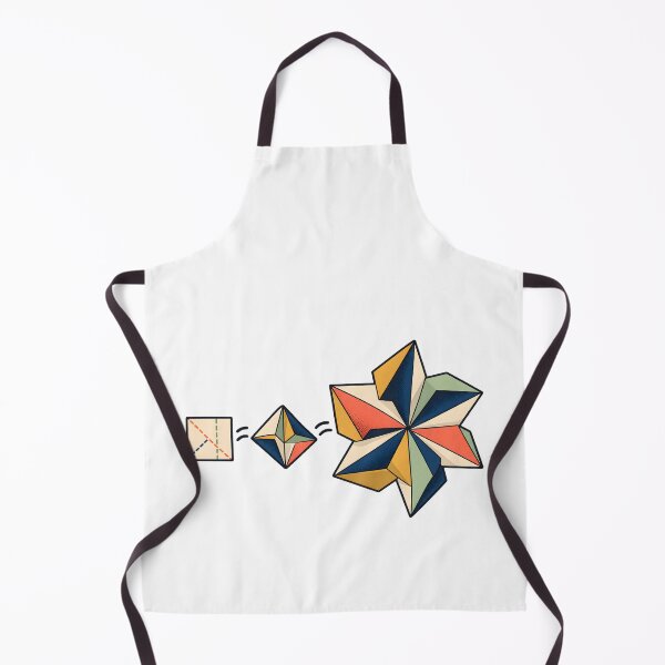Item preview, Geometric Origami Crease Pattern Bloom designed and sold by Philippa Shop.