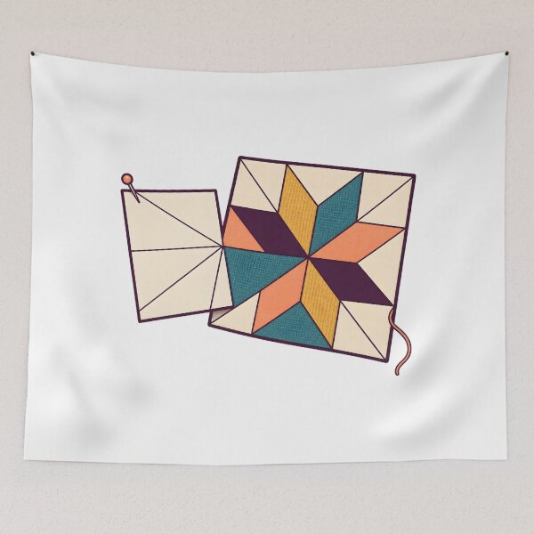 Item preview, Paper Piecing Quilt Seam Puzzle designed and sold by Philippa Shop.