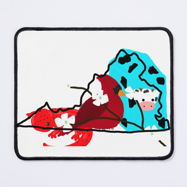 Item preview, Virginia- Overlap designed and sold by EmberGlowPress.