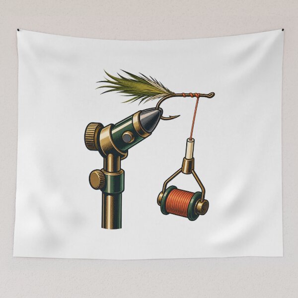 Item preview, Fly Tying Vise Feather Moment designed and sold by Philippa Shop.