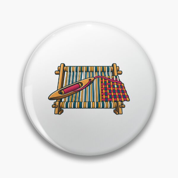 Item preview, Handloom Shuttle Crossing Color Warp designed and sold by Philippa Shop.